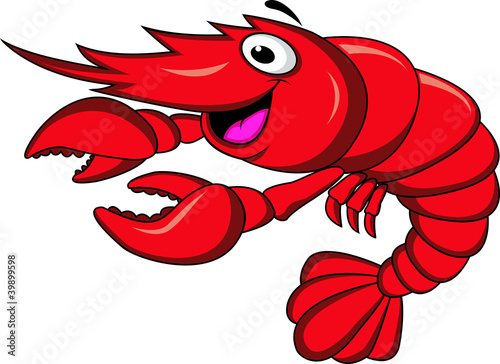 Shrimp cartoon