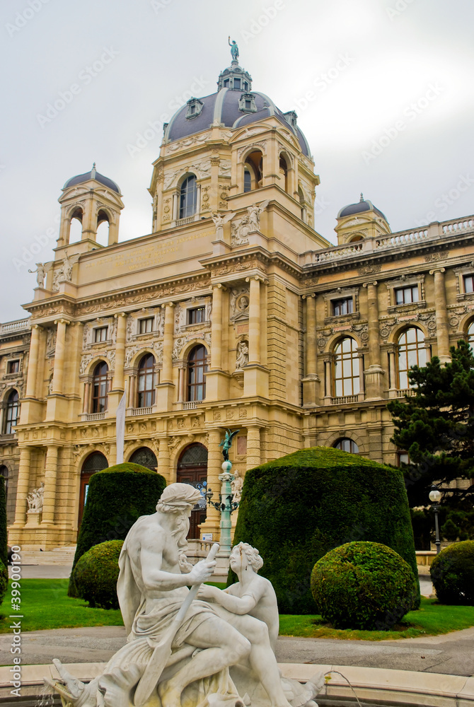 Obraz premium Museum, Vienna, Austria