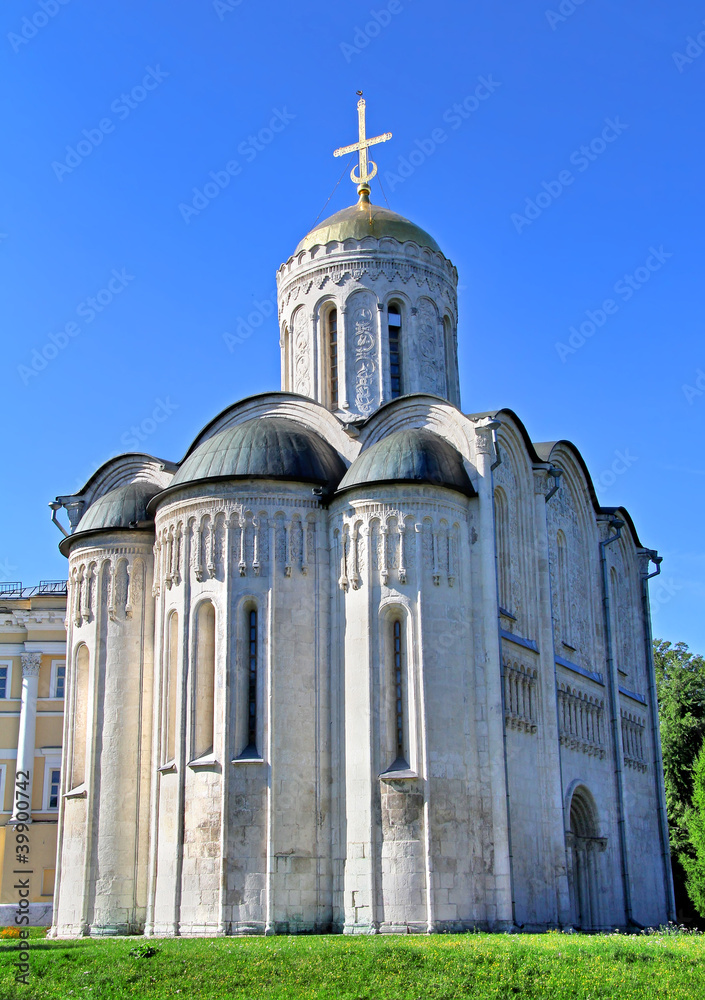 Cathedral of Saint Demetrius (1191) in Vladimir, Russia