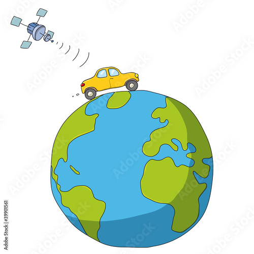 automobile e satellite