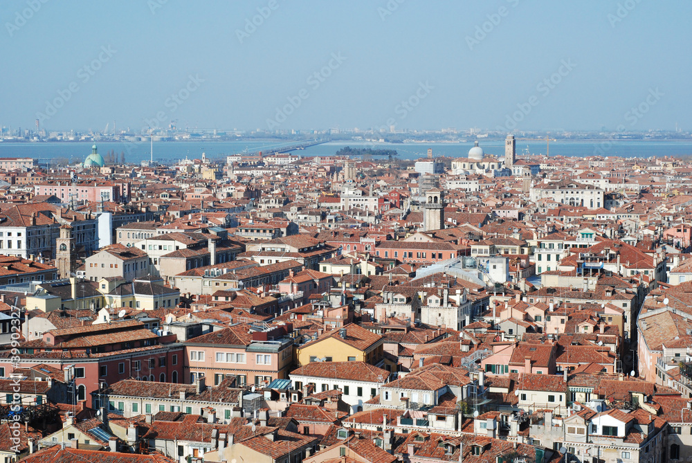 Panorama di Venezia vista dal Campanile di San Marco
