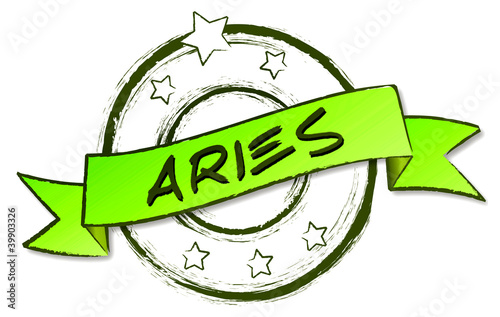 Retro Zodiac - Aries