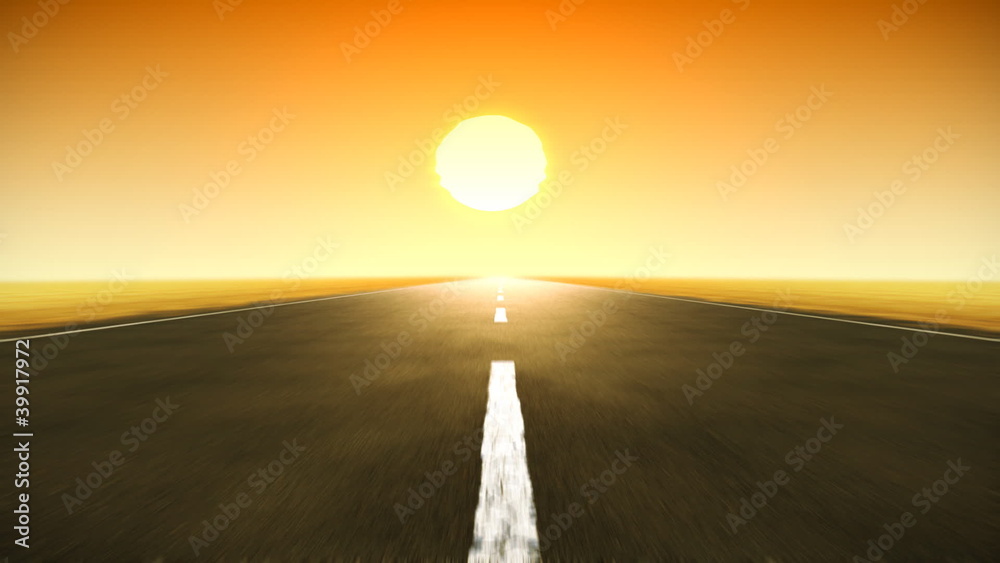 Sunset road loop HD.