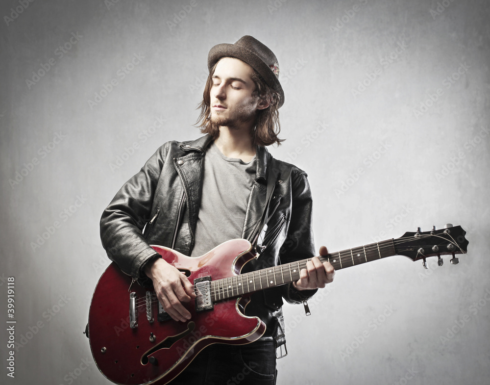 Fotografie Guitarist