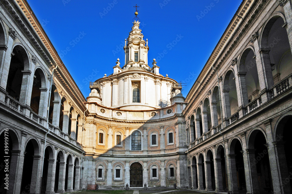Roma, chiesa di Sant'Ivo alla Sapienza