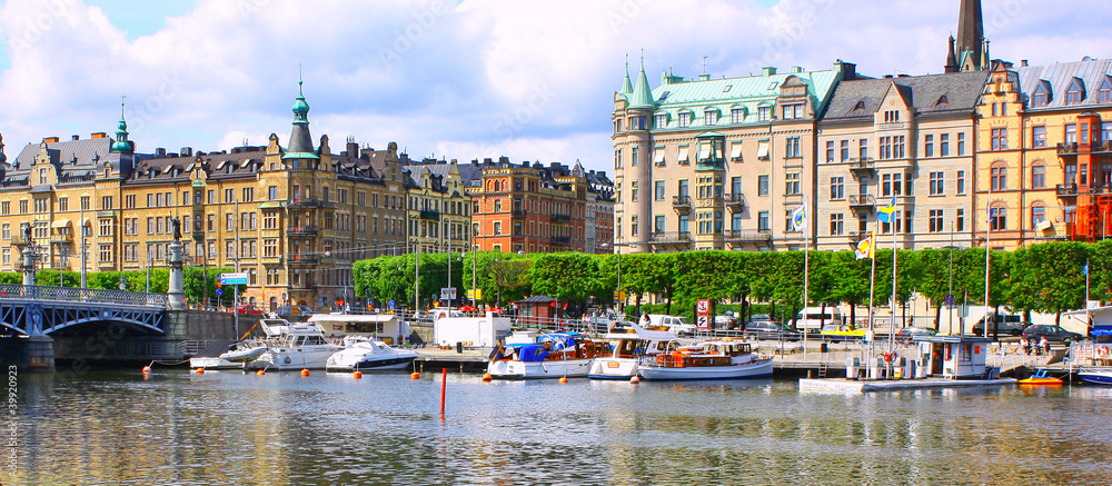 Panorama of Stockholm