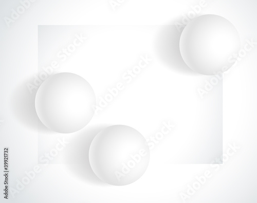 White Eggs Isolated on White Background