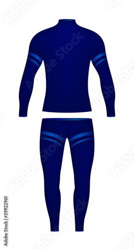 Sports suit (consisting of a long sleeved t-shirt and trousers)