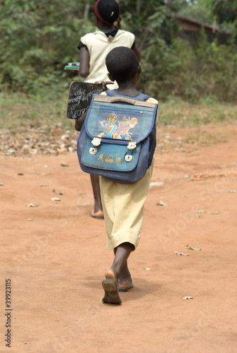 Africa Benin bambini scuola