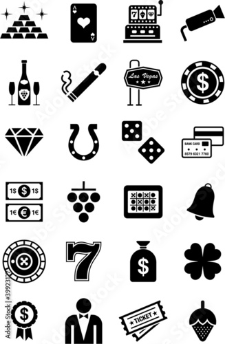 Casino icons
