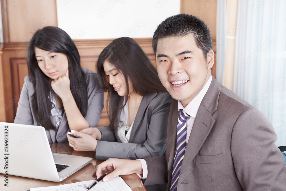 Group of business people working together Group of business people working together