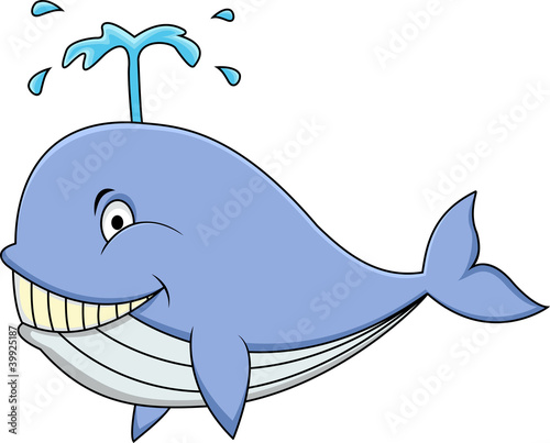 Whale cartoon