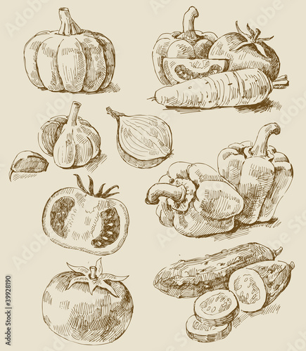 vegetables set