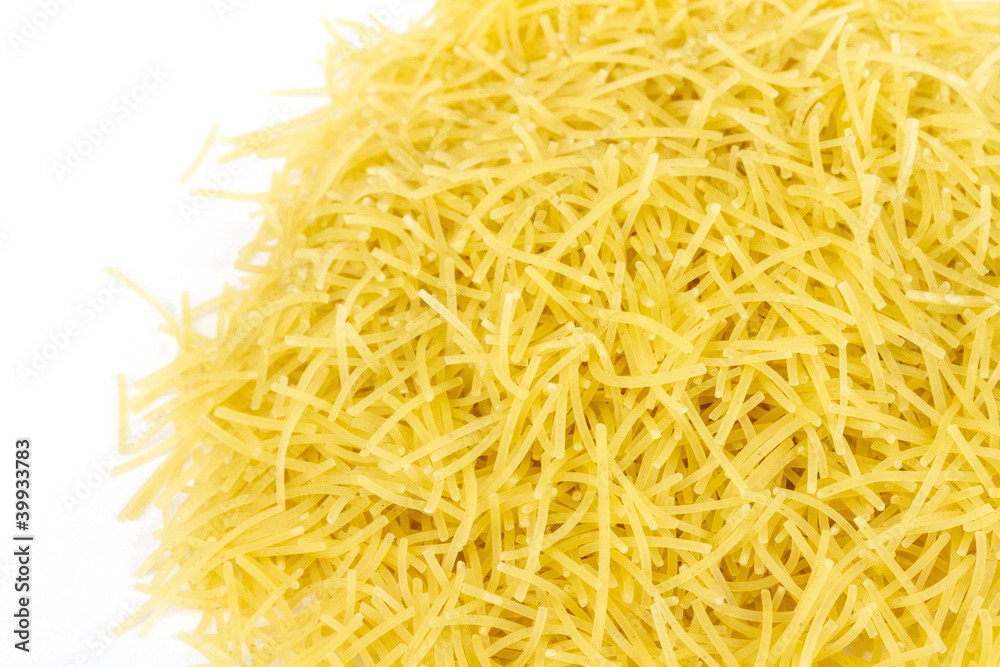 italian pasta (macaroni) isolated on white background italian pasta (macaroni) isolated on white background