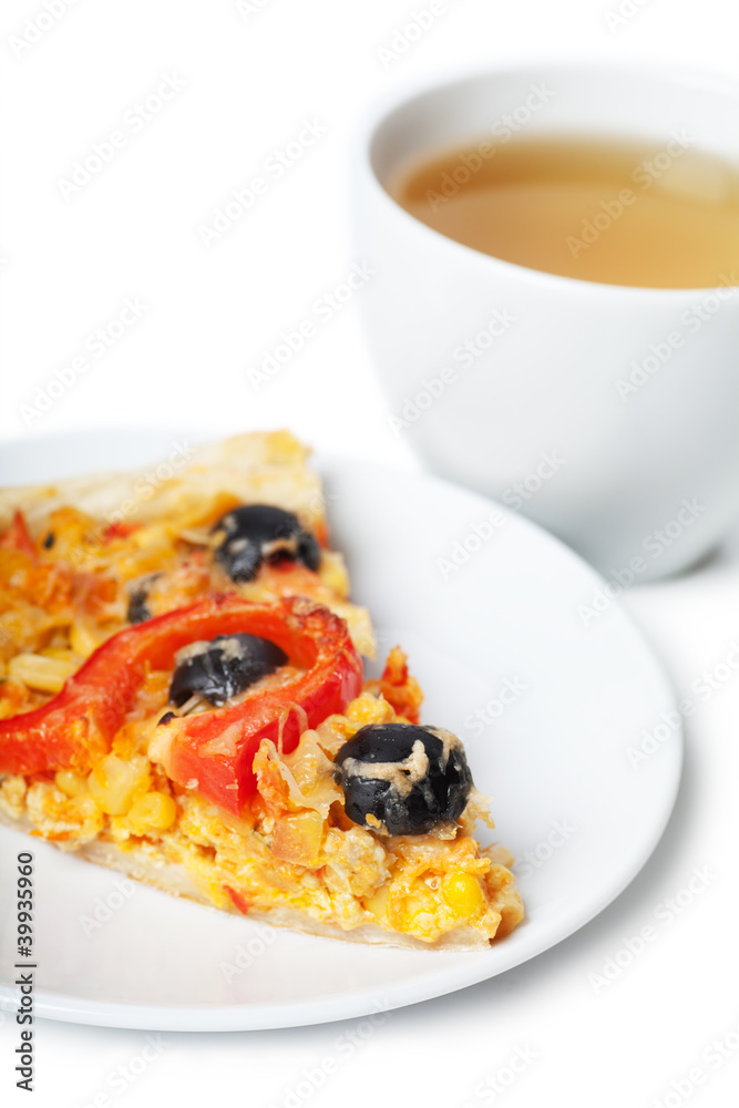 A slice of pizza A slice of pizza