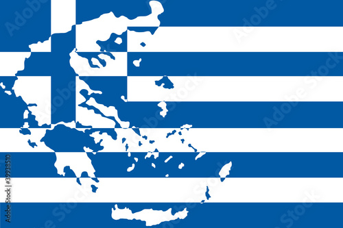 map greece