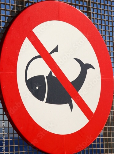 Prohibido pescar
