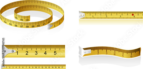 Set of measuring tapes