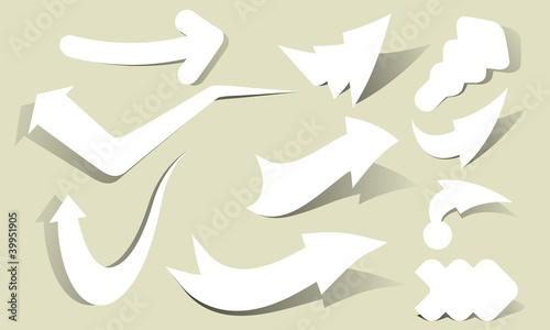 collection of arrows forms