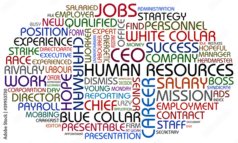 Obraz premium human resource