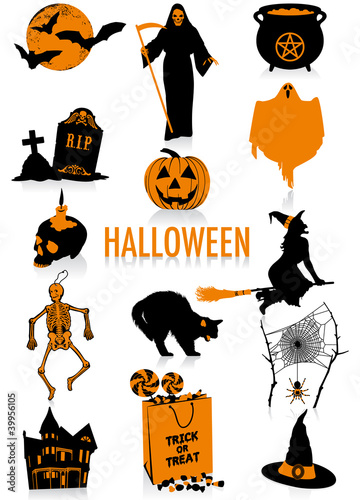 Halloween silhouettes