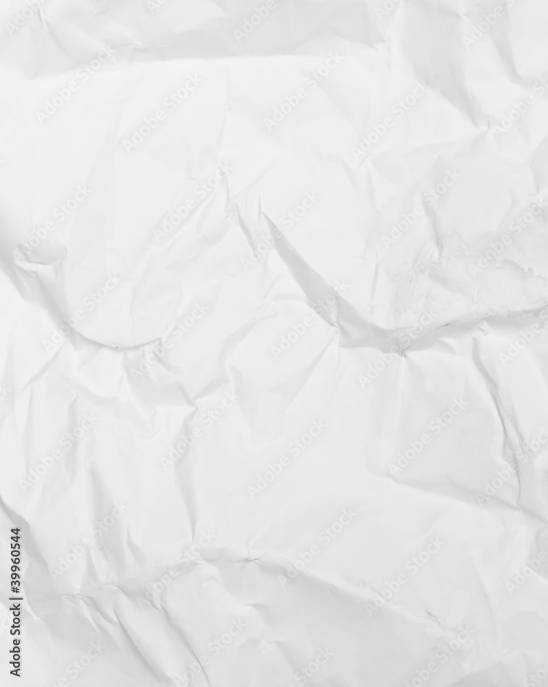 White paper page as background or texture White paper page as background or texture