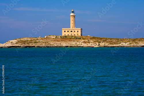 Lighthouse of Vieste, Apulia, Italy.