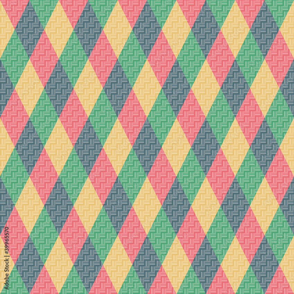 Colorful Rhombus. Seamless pattern, background Colorful Rhombus. Seamless pattern, background