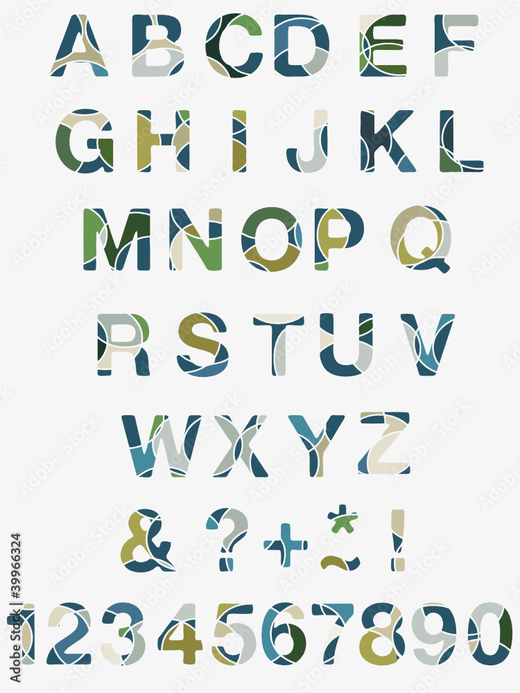 Abstract Alphabet Abstract Alphabet
