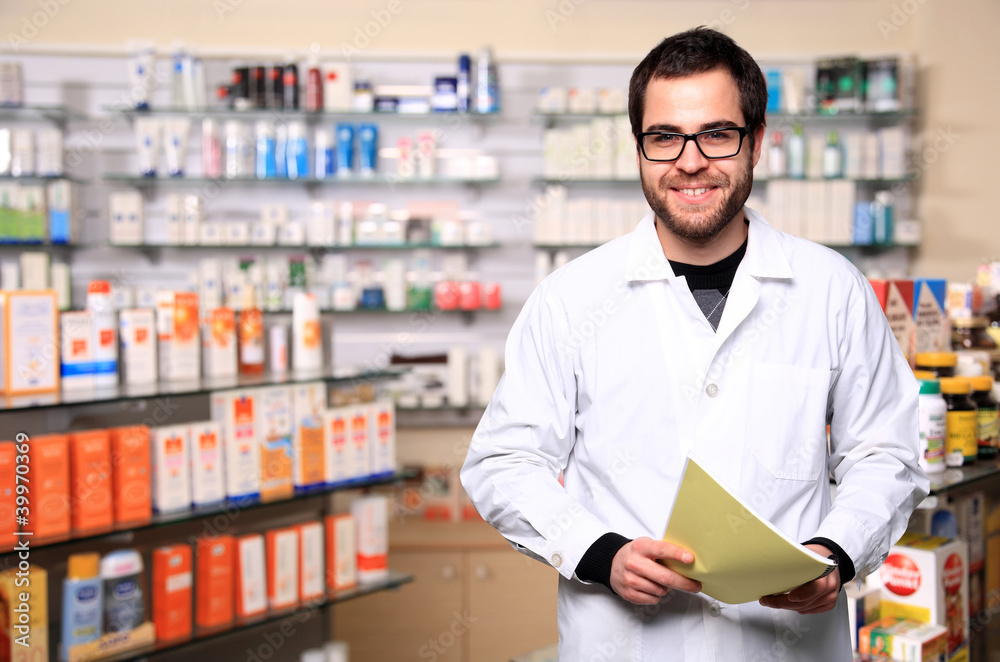 young pharmacist