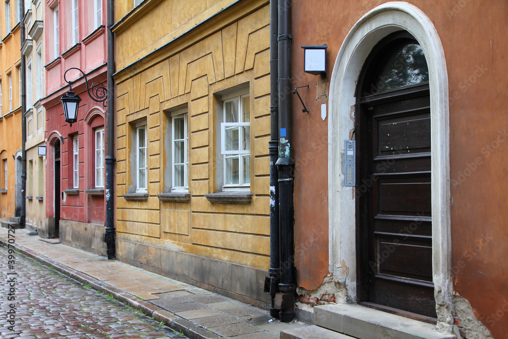 Fototapeta premium Warsaw old town