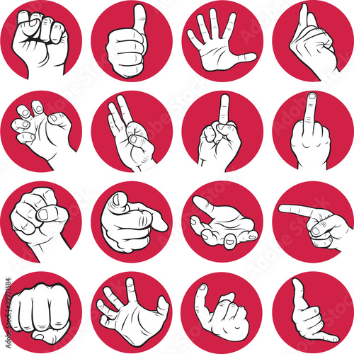 Hand gestures