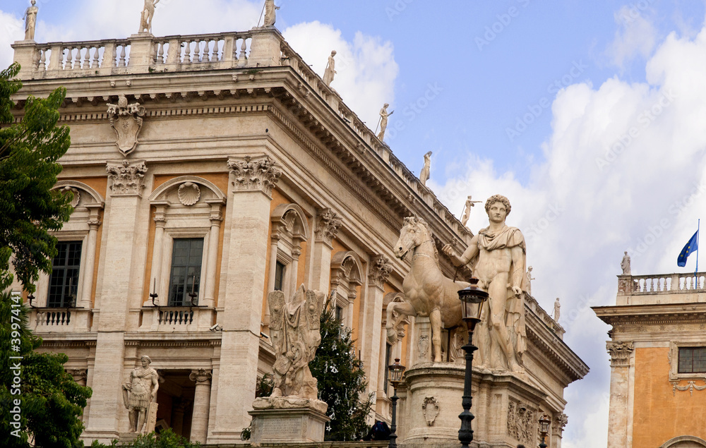 Capitoline Hill in Rome Italy