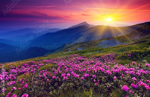 Obraz górski krajobraz