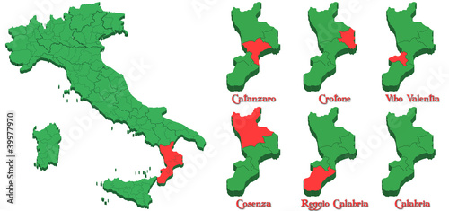 Tableau sur toile Calabria