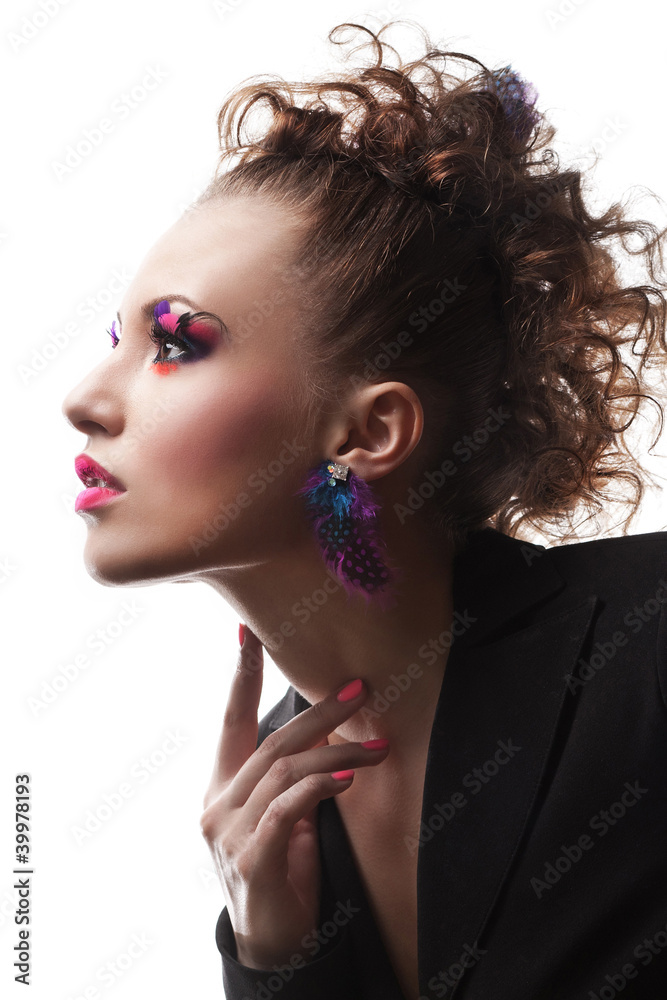 Fototapeta premium closeup portrait