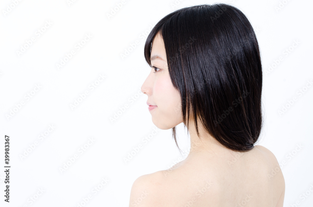 attractive asian woman with beautiful long hair attractive asian woman with beautiful long hair