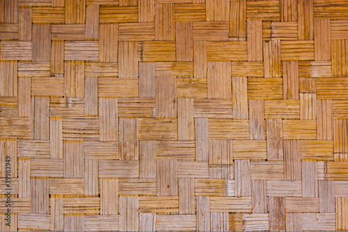 Bamboo weave pattern