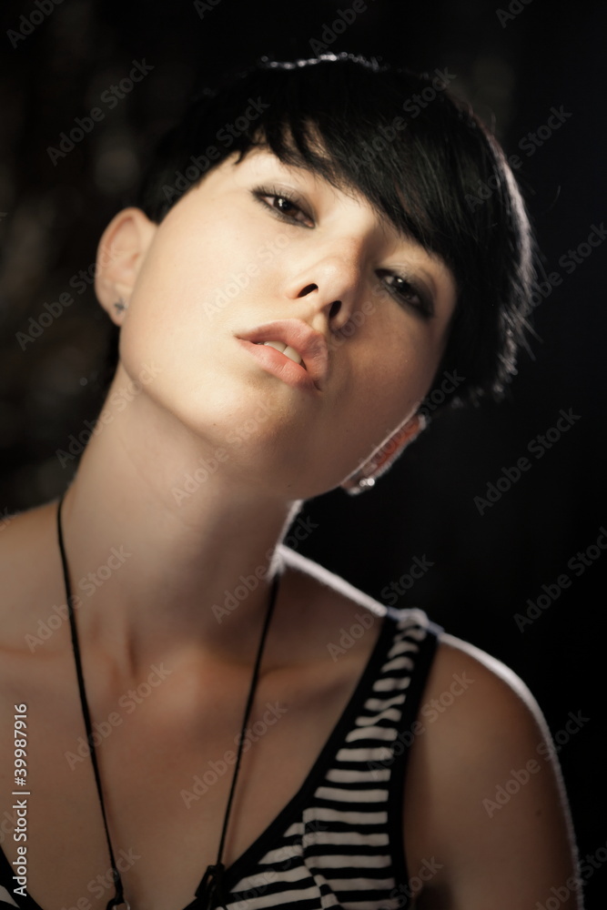 Sensual asian brunette Sensual asian brunette
