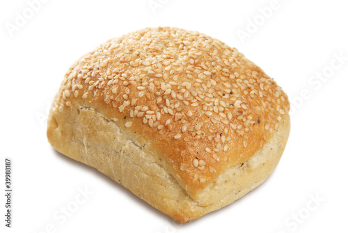 Sesame seed bread bap