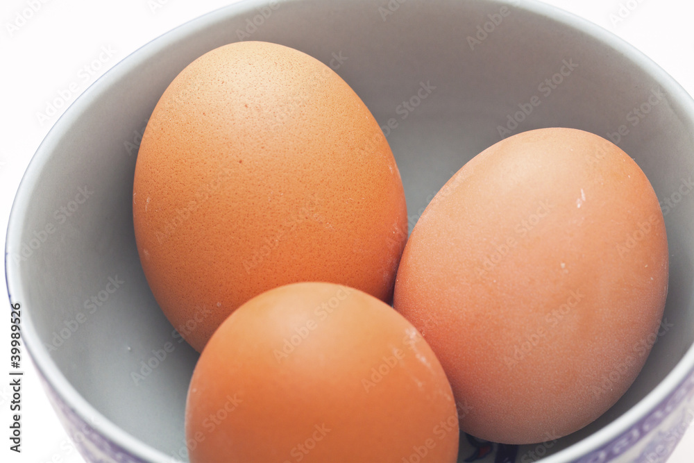 Eggs in a bowl Eggs in a bowl