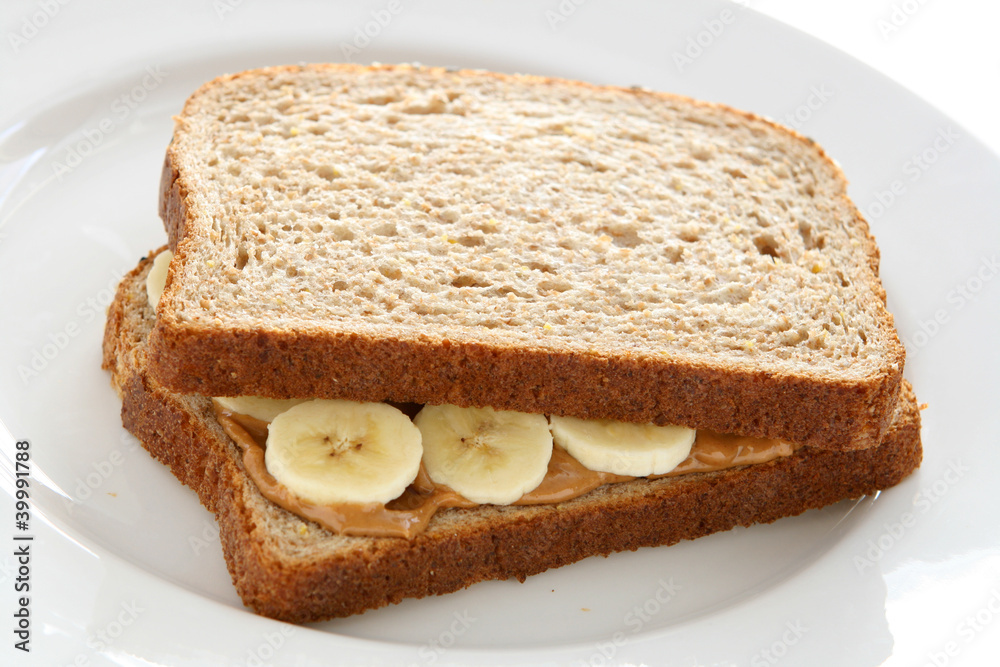 Peanut Butter and Banana Sandwich Peanut Butter and Banana Sandwich