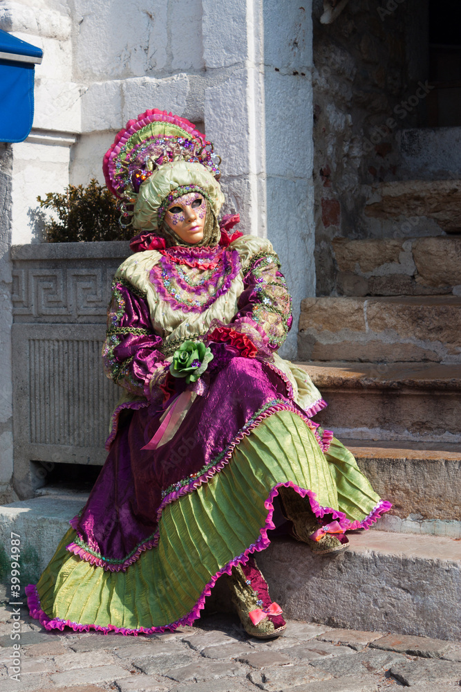 Masque vénitien à Annecy