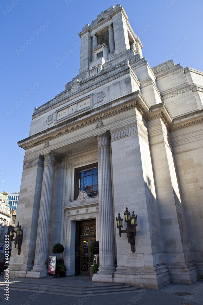 Naklejka premium Freemason's Hall in London