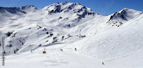piste de ski photo