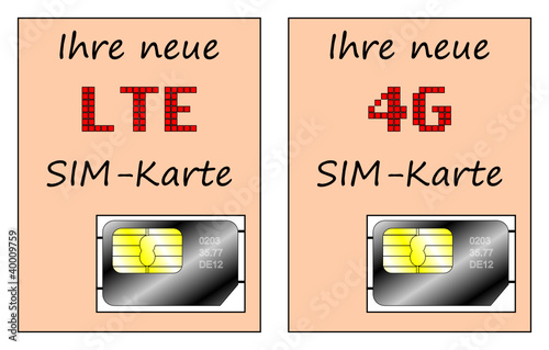 LTE 4G SIM-Karte