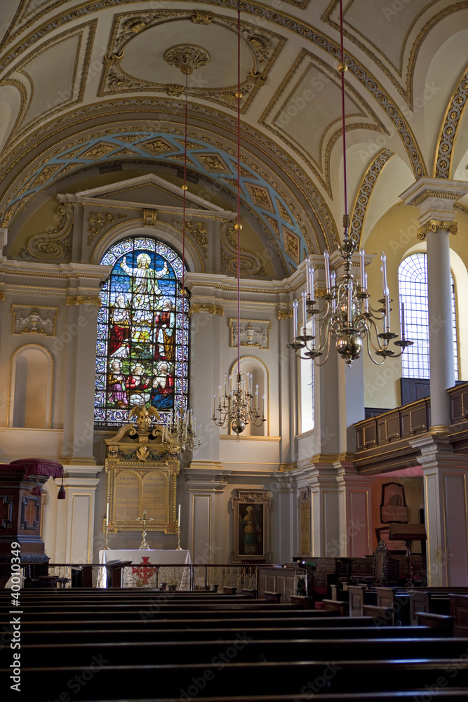 Church of St. Giles-in-the-Fields in London