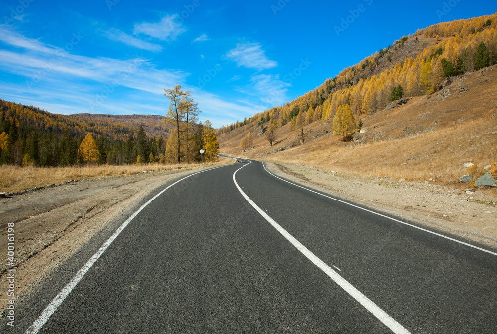road in mountains road in mountains