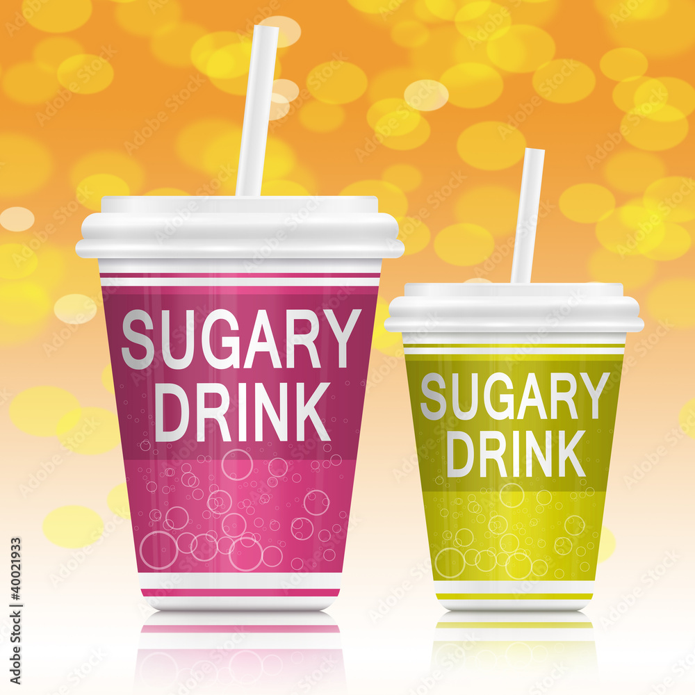 Sugary drinks. Sugary drinks.