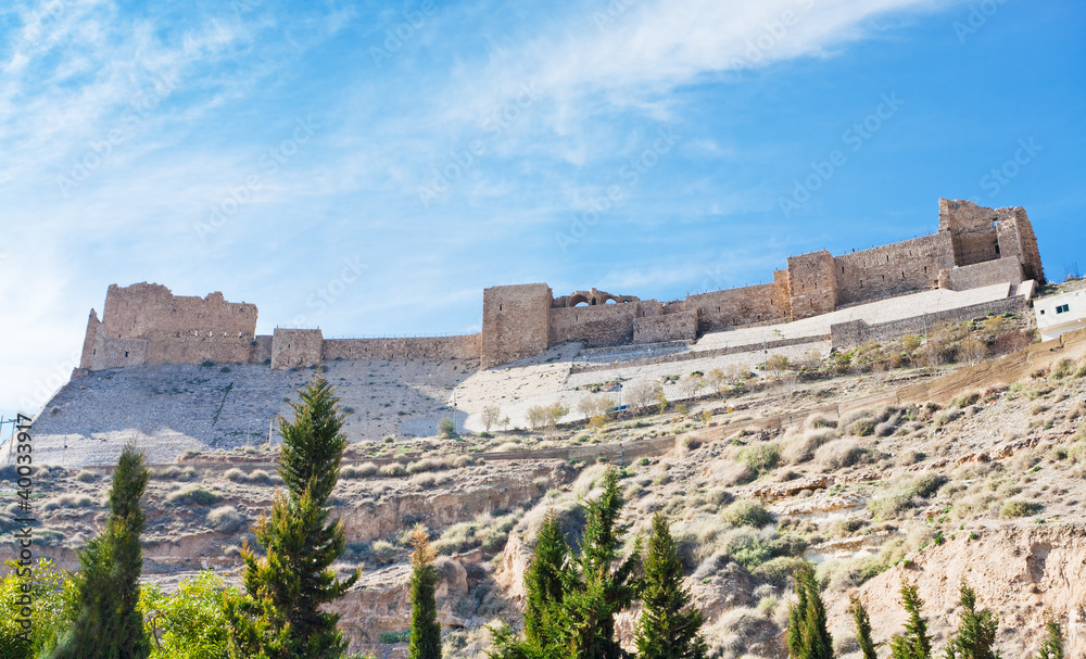 Kerak crusader castle, Jordan